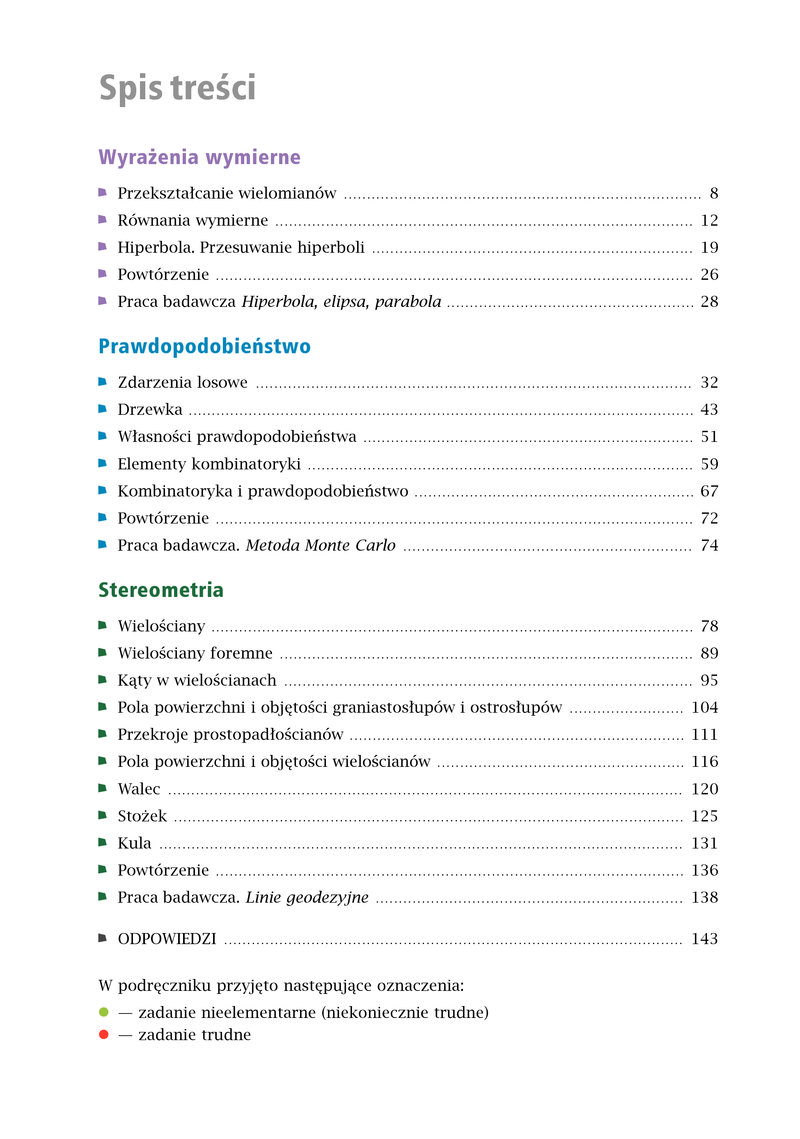 Matematyka Z Plusem 3 Spis Treści