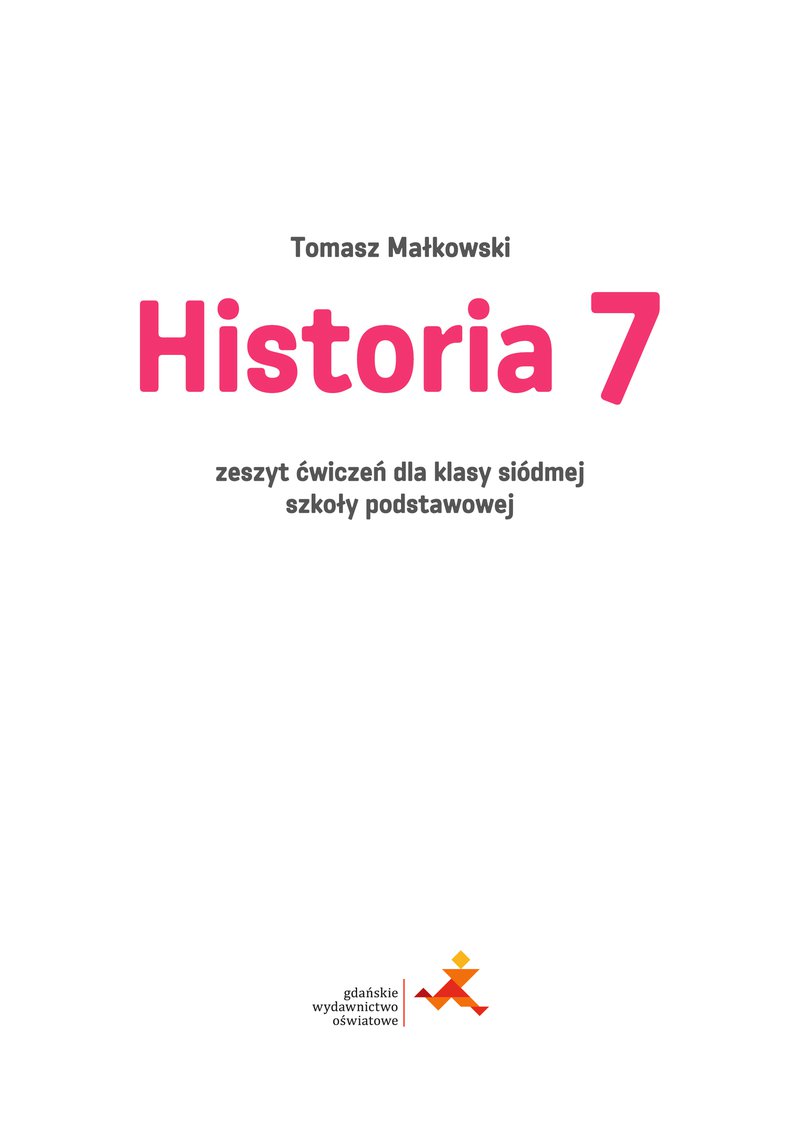 ćwiczenia Do Historii Klasa 7