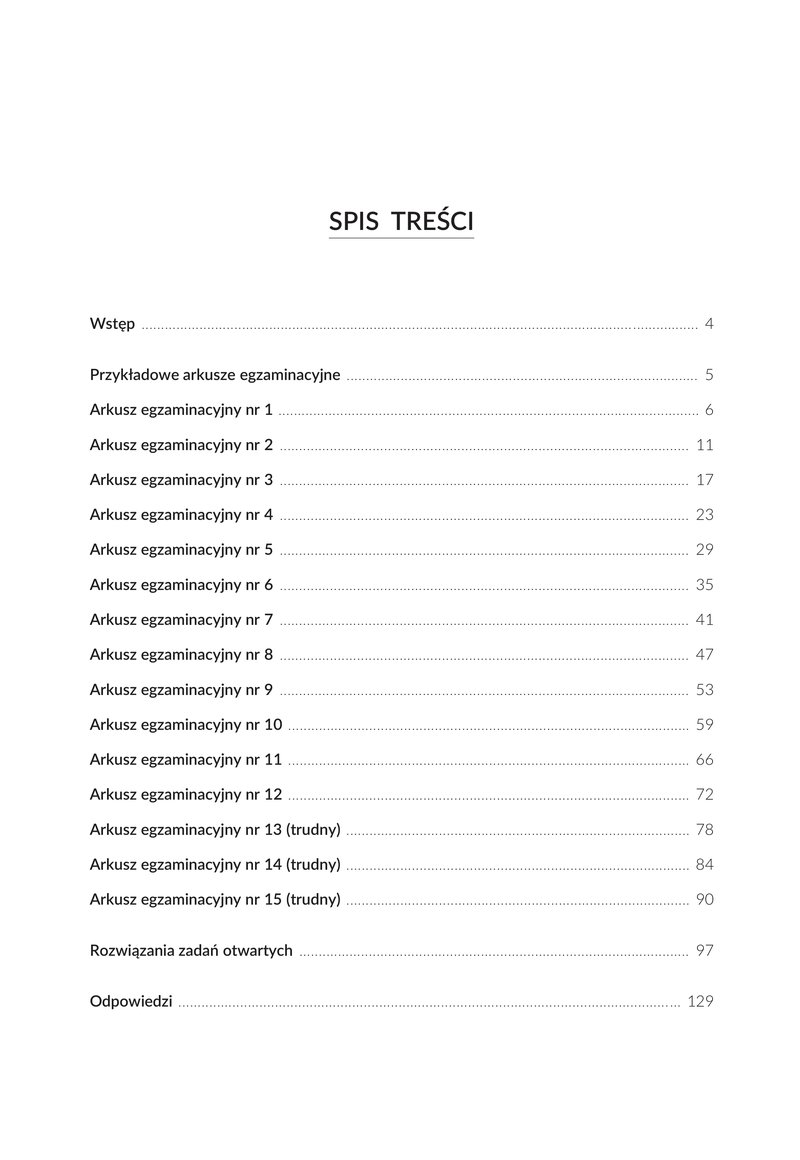 Zadania Przygotowujące Do Egzaminu ósmoklasisty Matematyka Pdf
