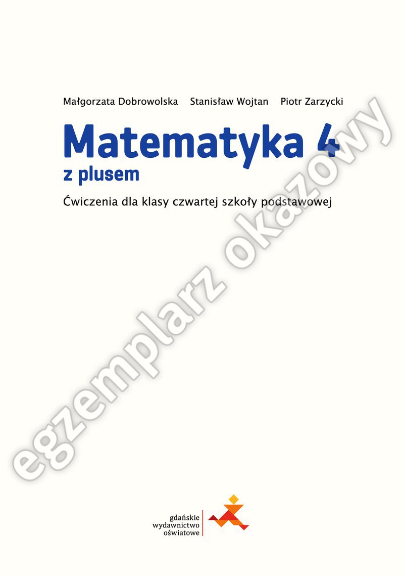 Matematyka Klasa 4 Cwiczenia Wersja C