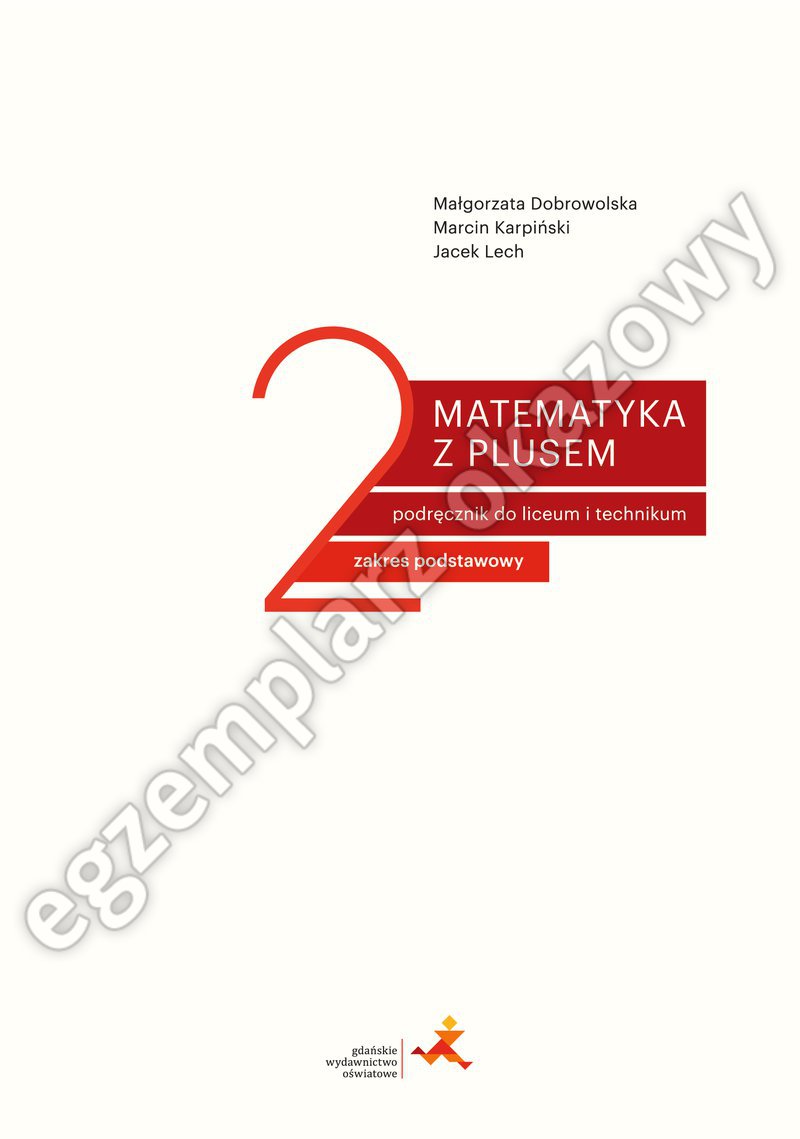 Gwo Matematyka Z Plusem 2 Gimnazjum